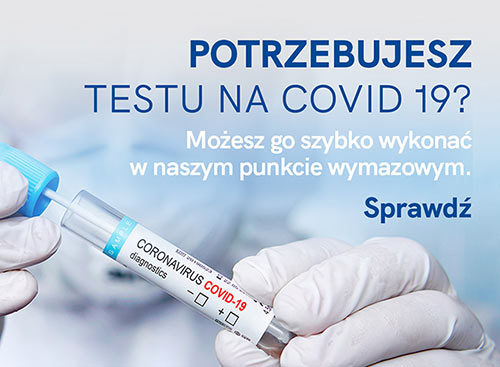 Testy na koronawirusa - covid